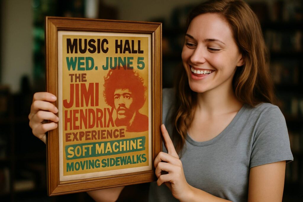 Pourquoi certaines affiches de concerts valent une fortune ?