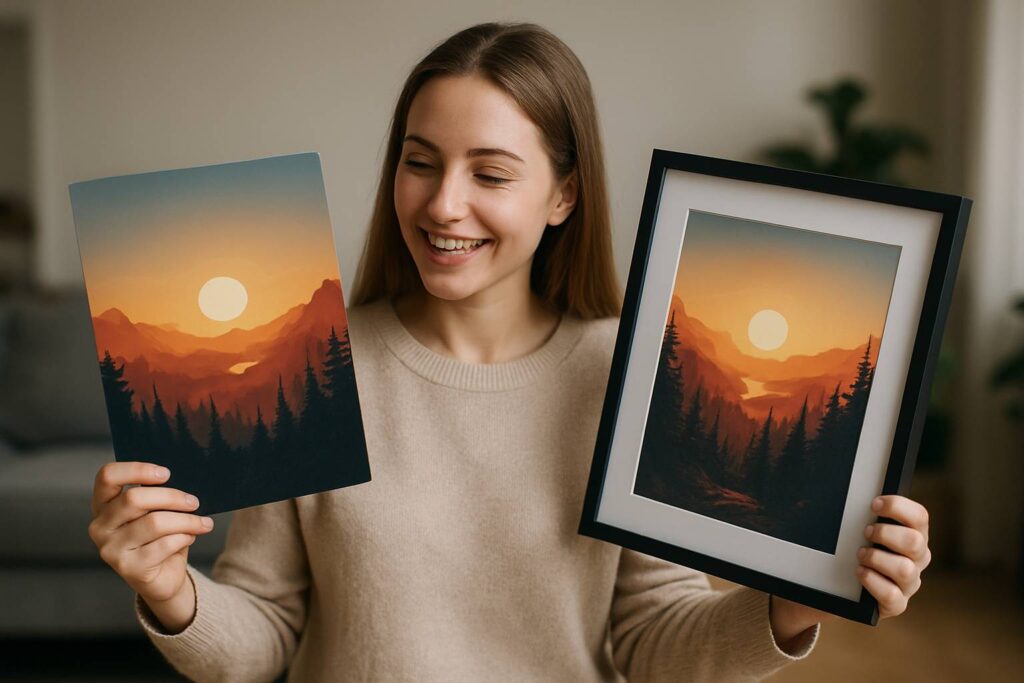 Displate ou poster encadré : que choisir ?