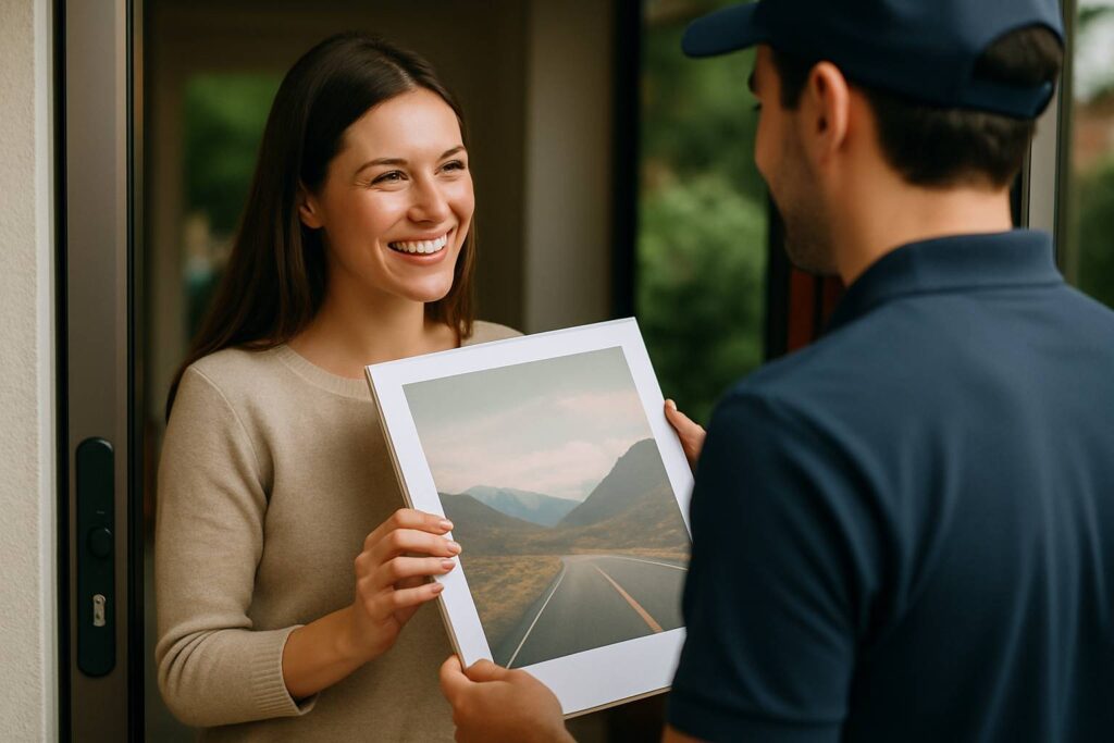 Quels sites livrent les affiches les plus rapidement ?